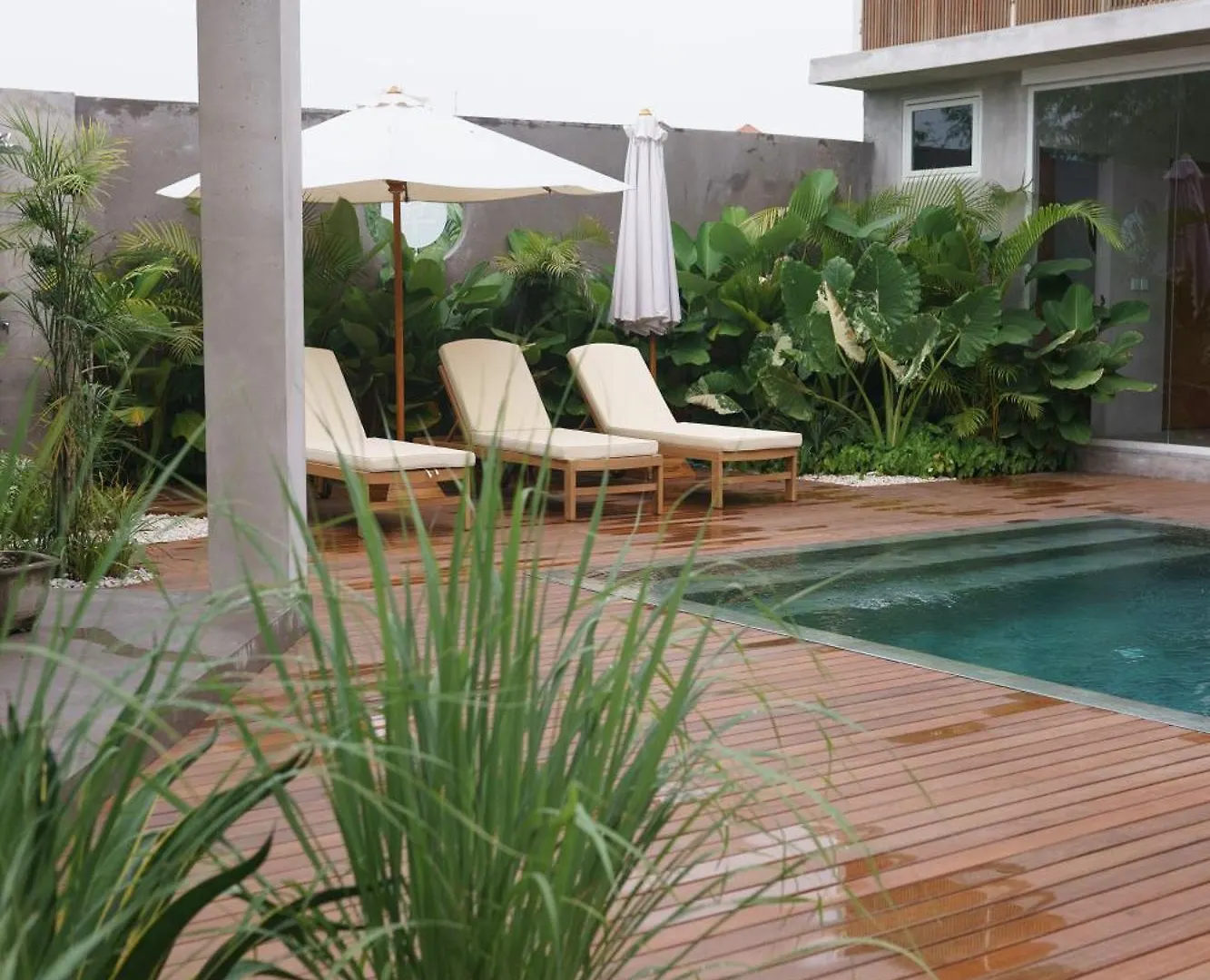 Designer Luxe Pool & Garden Villa! Rooftop, Ricefields, Beach 10Mins - Canggu Seminyak